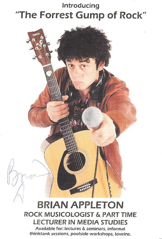 Brian Applleton Postcard